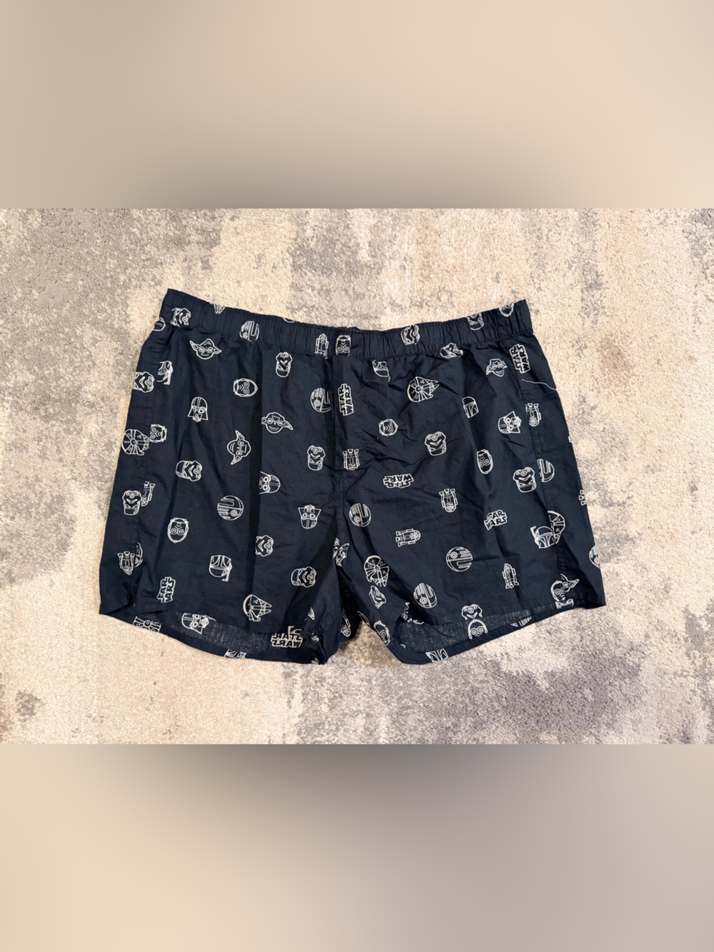 Gap Black Star Wars Icon Print Boxer